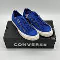 Converse Shoes | Converse Chuck Taylor All Star Ox Frilly Thrills Blue Shoes Women's Size 8.5 | Color: Blue | Size: 8.5