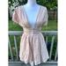 Free People Dresses | Free People Roll The Dice Mini Dress | Color: Tan | Size: Xs
