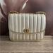 Coach Bags | Coach Madison Shoulder Bag With Quilting Nwt | Color: Cream/Gold | Size: Medium