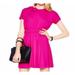 Kate Spade Dresses | Kate Spade Hot Pink Fit And Flare T-Shirt Dress With Bow | Color: Pink | Size: S