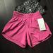 Lululemon Athletica Shorts | Lululemon Track That Mr Shorts 5” In Pink Lychee (Plyc) Sz 6 Nwt Rare! | Color: Pink | Size: 6