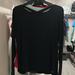 Under Armour Tops | Ladies Under Armor Long Sleeve Black Athletic Shirt With Open Back | Color: Black | Size: L