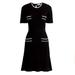 J. Crew Dresses | J. Crew Sweater Dress (Nwt) | Color: Black/White | Size: M