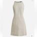 J. Crew Dresses | J. Crew Maxine High-Neck Shift Dress In Linen | Color: Tan | Size: S