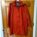 Burberry Jackets & Coats | Auth Burberry London Red Quilted Jacket / Check Lining W/ Removable Hood | Color: Red | Size: M