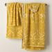Anthropologie Bath | Anthropologie Perpetual Blooms Towels | Color: Gold/Yellow | Size: Os