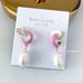 Kate Spade Jewelry | Kate Spade Earrings Hop Pearl Earrings | Color: Gold/Pink | Size: Os