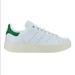 Adidas Shoes | Adidas Wmns Stan Smith Bold 'White Green' Womens Sneakers - Size 5.5 | Color: Green/White | Size: 5.5