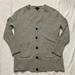 J. Crew Sweaters | Jcrew V-Neck Cotton-Cashmere Cardigan Sweater | Color: Gray | Size: M