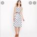 J. Crew Dresses | Jcrew Polka Dot Dress | Color: Blue/Cream | Size: 10