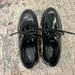 Zara Shoes | Black Pleather Loafers Women’s Size 9 | Color: Black | Size: 9