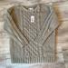 Jessica Simpson Sweaters | Jessica Simpson Chenille Center Twist Cable Tunic Sweater, New! | Color: Green | Size: S