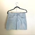 American Eagle Outfitters Skirts | American Eagle Outfitters Jean Skirt | Color: Blue | Size: 6