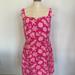 Lilly Pulitzer Dresses | Lilly Pulitzer Vtg White Label Pink Nautical Print Shift Dress Size 12 | Color: Pink | Size: 12