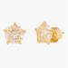 Kate Spade Jewelry | Kate Spade Gold Crystal Star Earrings | Color: Gold/White | Size: Os