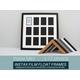 Instax Film Float Frame - Suits Twelve Instax Minis | Wooden Photo Frame showing the entire Photo, including border. Wall Hanging Only.