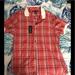 Michael Kors Shirts | New- Men’s Large Plaid Michael Kors Shirt | Color: Blue/Red | Size: L
