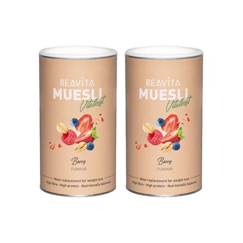 Beavita Diät-Müsli Beere Doppelpack 2x500 g Pulver