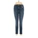 FRAME Denim Jeggings - High Rise: Blue Bottoms - Women's Size 29