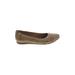 AK Anne Klein Flats: Tan Shoes - Women's Size 8