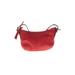 Coach Leather Shoulder Bag: Red Solid Bags