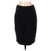 Eileen Fisher Casual Skirt: Black Solid Bottoms - Women's Size Small Petite