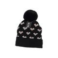 XOXO Beanie Hat: Black Accessories