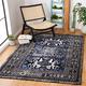 SAFAVIEH Vintage Hamadan Collection VTH213F Traditional Oriental Living Room Dining Bedroom Area Rug 5'3" x 7'6" Grey/Blue