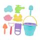 TOYANDONA 24 Pcs Beach Toy Sand Toys Sand Toy Toys for Infants Suit Stroller Toy Toy Sand Toy Suit Travel Toys Travel Toy Hourglass Abs Child Boy