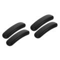 NUOBESTY 4 Pcs Foam Office Chair Armrests Desk Chair Gaming Chairs Wheelchair Accessories Armchair Covers Chair Arm Pads Chair Armrest Pads Office Chair Arm Cushion Car Pu Component