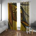 TOANGWALL Pablo Picasso Style Blackout Curtains for Living Room Bedroom Home Decor Sleeping Woman Thermal Insulated Party Window Drapes 2 Panels W55xL45in