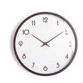 NESPIQ Silent Clock Table Round Wall Clock Modern Clock Silent Non Ticking Living Room Wall Clock Decorative Clock Easy To Read Creative Wall Clock (Color : B, Size : 12inch)