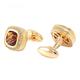 ia Cufflinks Men'S Cufflinks Gold Metal Rhinestone Cufflinks Wedding Jewelry (Only Cufflinks)