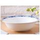 ANMUDAN Ceramic Soup Bowls 9-inch Large Soup Bowl Porcelain Bowl Large Soup Bowl Korean Creative Blue and White Porcelain Household Soup Basin Platos Soperos