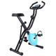 AQQWWER Exercise Bike Cycling Bike Trainer Home Indoor Magnetic Resistance Recumbent Exercise Bike Fitness Reclining Bicycle Trainer (Color : Blue)