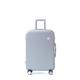 AQQWWER Luggage Set Carry On Luggage,Travel Suitcase On Wheels,Luggage Set,Girl Women Trolley Luggage Bag,Rolling Luggage Case (Color : Silver, Size : 20")