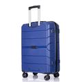 Business Travel Luggage Luggage with Wheel PP Luggage Sets Lightweight Suitcase with TSA Lock Travel Luggage Light Suitcase (Color : Navy, Size : 20in)