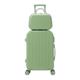AQQWWER Luggage Set Business Trip Luggage Suitcase Lightweight Trolley Case Universal Wheel Male and Female Student Password Box (Color : Green, Size : 20")
