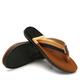 AQQWWER Sandals Men Summer Light Men Flip Flops Slippers Home Flip Flop Indoor House Slipper Room (Color : Brown, Size : 6.5)