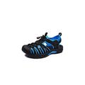 AQQWWER Sandals Men Summer Men Sandals Men Beach Sandals Outdoor Men Wading Shoes Designer Men Footwear Summer Men Shoes (Color : Black Blue, Size : 7)