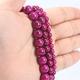 Home Collections 6 8 10mm Purple Sugilite Jades Stone Beads Natural Round Loose Spacer Beads for Jewelry Making DIY Bracelet Accessories 15'' - (Color : Purple, Size : 6mm About 61pcs)