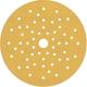 EXPERT C470 320 GRIT 54-HOLE PUNCHED WOOD SANDING DISCS 150MM, For Random Orbital Sanders, Suitable for Hardwood & Softwood, 50 in Pack