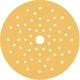 EXPERT C470 SANDING DISCS 54-HOLE PUNCHED 150MM 150 GRIT, C-Weight Paper, Hook & Loop Fixing, Aluminium Oxide, 50 in Pack