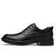 AQQWWER Mens Dress Shoes Oxford Leather Men's Shoes Formal Wedding Shoes Men's Office Social Shoes Large Size Rubber Outsole Casual Men's Shoes (Color : 01 Black, Size : 7.5)