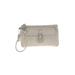 Coach Factory Leather Wristlet: Gray Print Bags