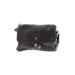 Etienne Aigner Leather Crossbody Bag: Brown Print Bags