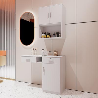 Wall Mounted Barber Shampoo Station Storage Cabinet Salon Beauty Spa Equipment for Barber Salon Shop