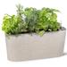 Modern Self-Watering Windowsill Planters, Enhance Your Space with Elegant Rectangular Planters for Indoor and Outdoor Greenery