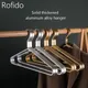 Luxury Thickened Hangers Aluminum Alloy Clothing Rack Rustproof Pants Hanger Bedroom Closets Clothes