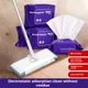 Multifunctional static dust-removal paper Disposable mop lazy mop wet and dry use disposable